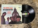 THE WHO SINGS MY GENERATION RARE DECCA LABEL PETE TOWNSHEND  DALTRY NM