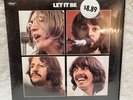 Beatles Let It Be Vinyl Record Capitol SW-11922 Album WITH POSTER INSIDE