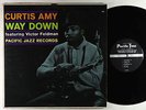 Curtis Amy ft. Victor Feldman - Way Down LP - Pacific Jazz - PJ-46 Mono