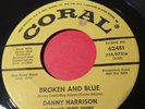 DANNY HARRISON 45 Girl Girl Girl Broken And Blue Coral Soul