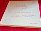 BEETHOVEN OISTRAKH OBORIN VIOLIN SON. PHILIPS 835 245-48 AY STEREO RARE BOX 4 LP