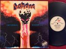 DESTRUCTION Infernal Overkill ORIG METAL BLADE PRESS W/insert VG+/EX Rare Thrash