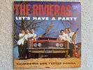 The Rivieras Let’s Have A Party 1964 LP USA Label Vinyl Record