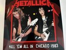 Metallica Vinyl Live Broadway Jacks Chicago 1983  47/100  Kill’Em All  UK Print