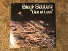 Black Sabbath Live At Last Record Vintage Vinyl Lp