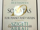 Szigeti & Arrau, Beethoven: 10 Sonatas For Piano & Violin, Vanguard VRS 1109/12