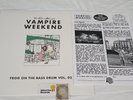 Vampire Weekend Frog On the Bass Drum Vol. 2 SEALED LIVE Fanclub LP 1/5000 Only