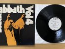 BLACK SABBATH - VOL 4 WHITE LABEL PROMO WARNER BROS BS 2602 ORIG 1972 LP EX/NM