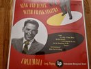 Sing And Dance With Frank Sinatra Vinyl LP - Impex Records - Mono (2020 reissue)