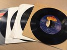 War, 4 Disc 45 Vinyl Record Lot, Low Rider, Get Down, Ballero