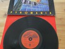 Def Leppard Pyromania Vertigo German Press Red Spaceship Label Inner Sleeve NM