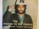 45 RPM Vinyl John Lennon Apple With Picture Sleeve Power to the people, Yoko Ono