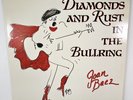 JOAN BAEZ - DIAMONDS AND RUST IN THE BULLRING (1989) Gold Castle 1st LP EX/EX