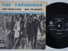 YARDBIRDS For Your Love RARE Sweden Denmark 45 BLUE VARIANT garage swedish HEAR