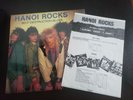 Hanoi Rocks Self Destruction Blues Guns N' Roses Vinyl LP + Rare Merch Form NM