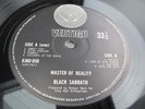 Black Sabbath MASTER OF REALITY UK LP 1st Press W/ Poster MINT MINUS AUDIO HEAR