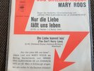 Mary Roos - Nur die Liebe lässt uns leben 7'' Single PROMO EUROVISION