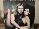 Allman and Woman Two the Hard Way Vinyl 1977 First Pressing Cher/Gregg EX