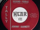 Bakersfield Country Bop 45 JOHNNY BARNETT Second Fiddle TALLY Merle Haggard rare