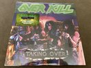 OVERKILL - Taking Over LP Colored Vinyl Album THRASH- NEW RECORD w/ Hype Sticker