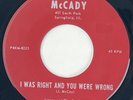 JONNIE & THE CYCLONES I Was Right and You Were Wrong Doo Wop Teen Rocker 45 HEAR