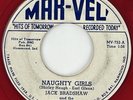 JACK BRADSHAW Naughty Girls Mar-Vel Rockabilly Red Wax RARE 45 HEAR