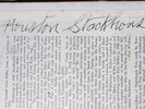 BLUES LP: ROBERT NIGHTHAWK-HOUSTON STACKHOUSE Testament SIGNED by Stackhouse