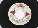 ROCKABILLY 45 - RICKY COYNE - ROLLIN' PIN MIM  - FIRST LABEL -HEAR -1958 FENWICK