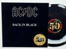 ⭐AC/DC - BACK IN BLACK ANNIVERSARY LTD ED 180g BLACK & WHITE COLORED VINYL NEW