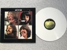 The Beatles Let It Be White Vinyl Record Album LP UK 1978 Apple PCS 7096