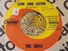 Snarling Garage Punk Fuzz Ripper 45 The Shag Stop and Listen VG+ HEAR