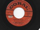 ROCKABILLY 45  - the JOHNNY BURNETTE TRIO - LONESOME TRAIN -  HEAR - 1956 CORAL