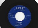 ROCKABILLY bw TEEN DOOWOP- 45 -  TOMMY LAW -  COOL JUICE  - HEAR - 1958 CREST