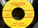 Booker T. Averheart – Heart 'N Soul Maxi Midi Funk First Press 45 on Soultex