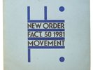 New Order Movement, 1981 LP Factory Fact 50 Black Vinyl UK Release