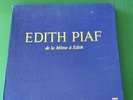 Philips Edith Piaf de la Mome A Edith Vinyl LP Record Set With Booklet