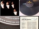 With The BEATLES MONO Vinyl LP Unique Colour Rare Signed Cover Art