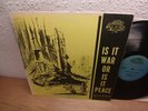 Fatman Riddim Section Is It War Or Is It Peace?  Lp, Roots Reggae Dub,