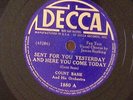 COUNT BASIE SENT FOR YOU YESTERDAY AND HERE YOU COME TODAY DECCA 78 RPM 138