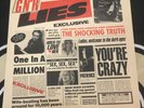 Guns N Roses GNR LIES 1986 Very Rare Uncensored Vinyl Record XGHS24198 Canada
