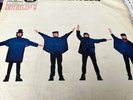 the beatles help vinyl record signed