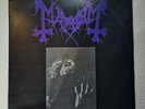 MAYHEM Live In Leipzig LP 1993 Insert Black Metal
