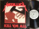 METALLICA Kill 'Em All - 1983 True 1st Press Megaforce LP BEAUTIFUL EX IN SHRINK