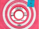 THE BEACH BOYS  Good Vibrations / Barbara Ann  45 on white Capitol Target label