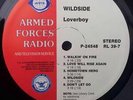 RARE ARMED FORCES RADIO SERVICE AFRTS LP LOVERBOY & MR. MISTER DJ PROMO NICE