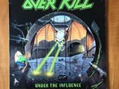 Overkill – Under The Influence LP EX/VG 1988 Europe pressing