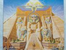 LP VINYL IRON MAIDEN ALBUM POWERSLAVE POWER 1 UK 1ST PRESS 1984 EX/EX NICE COPY