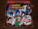 7 Super Adventures Power Records Vinyl Superman Batman Spiderman Star Trek 1975