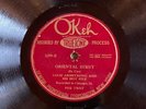 Okeh TrueTone 8299   LOUIS ARMSTRONG HOT 5  Oriental Strut 78rpm JAZZ 1926 E-