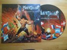 MANOWAR - WARRIORS OF THE WORLD - RARE 2002 LIMITED EDITION PICTURE DISC  EX/VG+